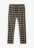 Pantaloni in simil lana con vita comoda, regular fit, bonprix