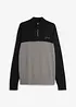Maglione regular fit con collo alto e zip, bonprix