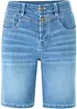 Bermuda in jeans elasticizzato, bonprix
