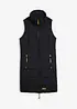 Gilet lungo a collo alto, bonprix