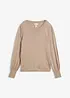 Maglione con maniche a palloncino, bonprix