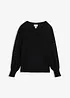 Maglione con maniche a palloncino, bonprix