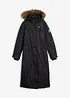 Giubbotto outdoor con pelliccia sintetica, impermeabile, bonprix
