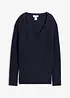 Maglione a coste in puro cotone, bonprix
