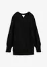 Maglione lungo con bottoni, bonprix
