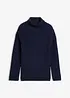 Maglione a collo alto in puro cotone, bonprix
