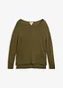 Maglione oversize in misto viscosa, bonprix