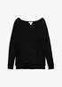 Maglione oversize in misto viscosa, bonprix