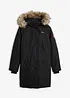Giubbotto outdoor  impermeabile e caldo con ecopelliccia, bonprix