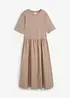 Abito midi in puro cotone, bonprix