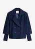 Caban con maniche in maglia, bonprix