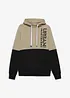 Felpa con cappuccio, slim fit, bonprix
