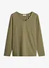 Maglia a maniche lunghe con occhielli, bonprix