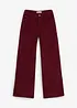 Pantaloni comodi in velluto a coste, loose fit, bonprix