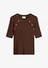 Maglione in filato fine di misto viscosa morbido, bonprix