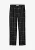 Pantaloni chino a quadri, bonprix