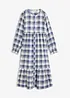 Abito midi in flanella di puro cotone, bonprix