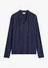 Maglia con colletto dritto, bonprix