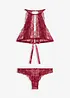 Reggiseno bustier e slip ouvert (set 2 pezzi), bonprix