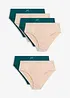 Slip sgambati con cotone (pacco da 6), bonprix