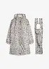 Cappotto prémaman e porta bebè 6 in 1 resistente alle intemperie, con inserto babywearing e giacca in pile rimovibile (set da 4 pezzi)., bonprix