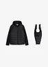 Giacca da uomo 2 in 1 con inserto babywearing (set 2 pezzi), bonprix