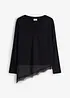 Maglia prémaman / da allattamento 2 in 1 con pizzo, bonprix