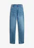 Mom jeans prémaman 2 in 1 per la gravidanza e oltre, cropped, bonprix