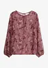 Tunica in chiffon trasparente, bonprix