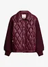 Bomber trapuntato con maniche in maglia, bonprix