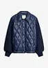 Bomber trapuntato con maniche in maglia, bonprix