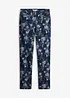Pantaloni in twill con fantasia a fiori, bonprix