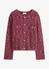 Cardigan con filato ad effetto, bonprix