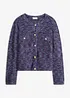 Cardigan con filato ad effetto, bonprix