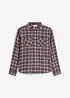 Camicia in flanella di puro cotone biologico, bonprix