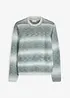 Maglione in filato grosso misto lana con colori sfumati, bonprix