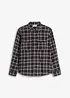 Camicia di flanella a quadri con taschini, bonprix