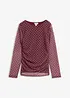 Maglia a maniche lunghe in mesh fine, bonprix