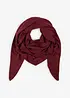 Sciarpa a triangolo in maglia fine con lana merino, bonprix
