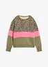 Felpa in misto cotone, bonprix