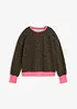 Felpa in misto cotone, bonprix