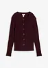 Cardigan in filato fine di misto viscosa, bonprix