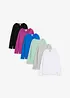 Maglia a maniche lunghe (pacco da 6), bonprix
