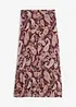 Gonna in chiffon con fantasia paisley, bonprix