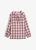 Blusa in flanella di puro cotone, bonprix