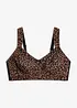 Reggiseno contenitivo senza ferretto con spalline imbottite, bonprix
