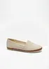 Slip on in tela di cotone, bonprix