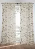 Tenda filtrante effetto velluto con stampa lucida (pacco da 1), bonprix