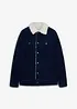 Giacca invernale in velluto a coste con fodera teddy, bonprix