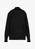 Maglione a collo alto in filato fine, bonprix